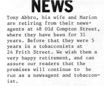 48 Old Compton Street - notice.jpg. Click on the picture to enlarge